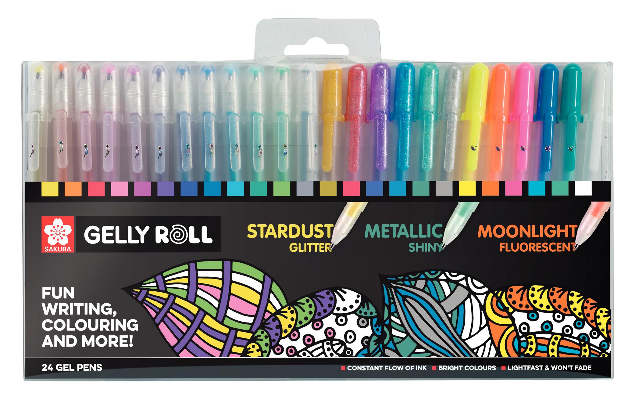 Gelschreiber Gelly Roll Set MehrfarbigGelpens Rollerset
