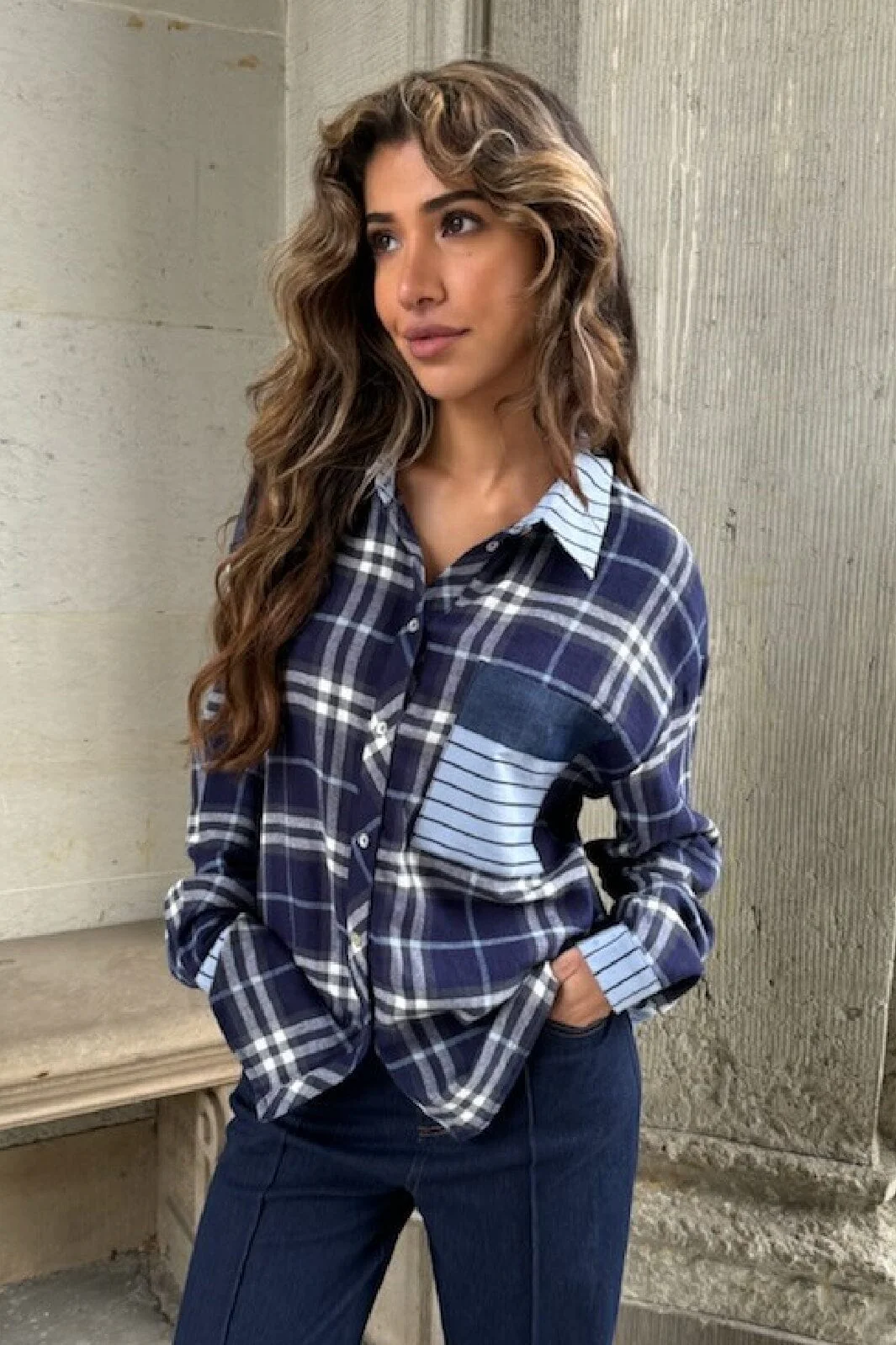 Continue Alice Mix Shirt 14684