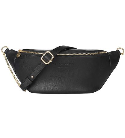 Rosemunde Gürteltasche - Schwarz m. Gold