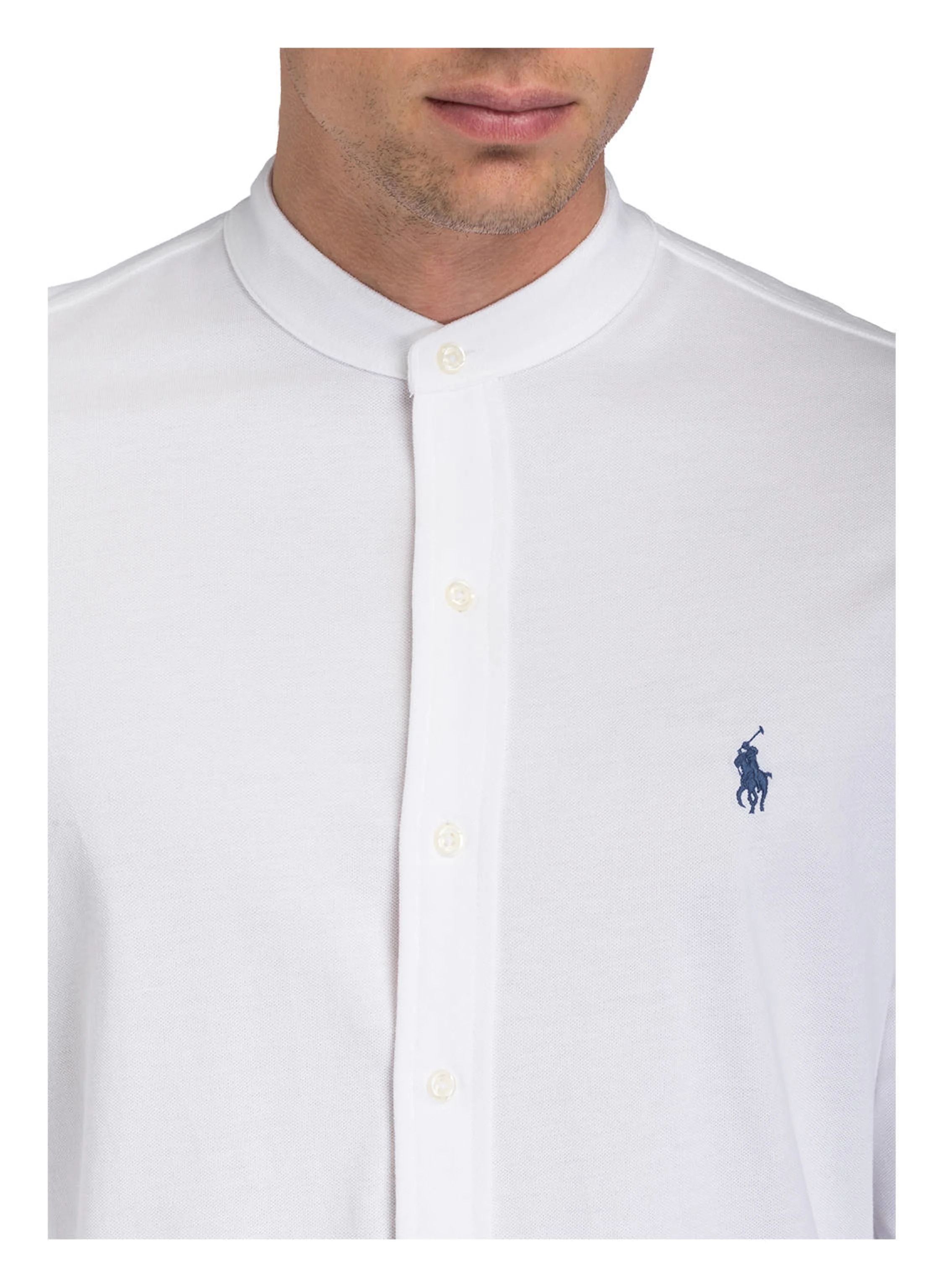 POLO RALPH LAUREN Piqué-Hemd Standard Fit mit Stehkragen