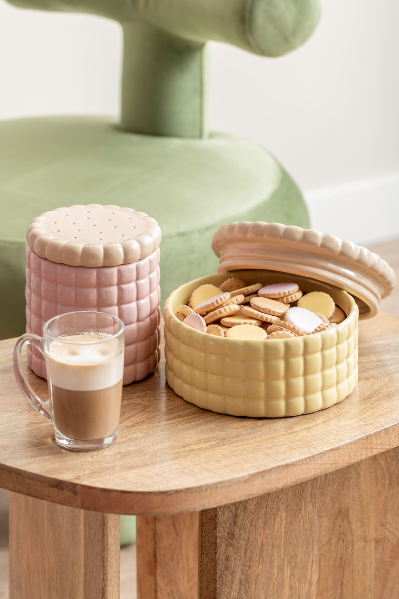 Storage Jar Biscuit Box PT3981LG Soft green