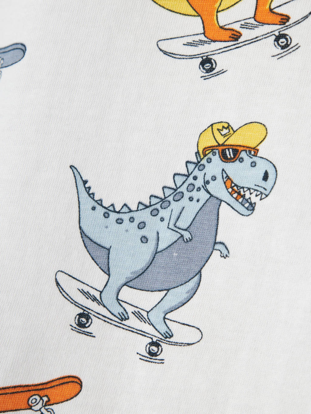 NAME IT T-shirt NMMVALTHER met all over print wit/multicolor