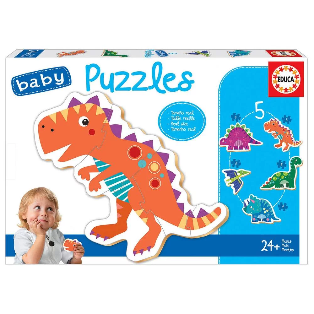 BABY PUZZLES 24 MOIS DINOSAURES