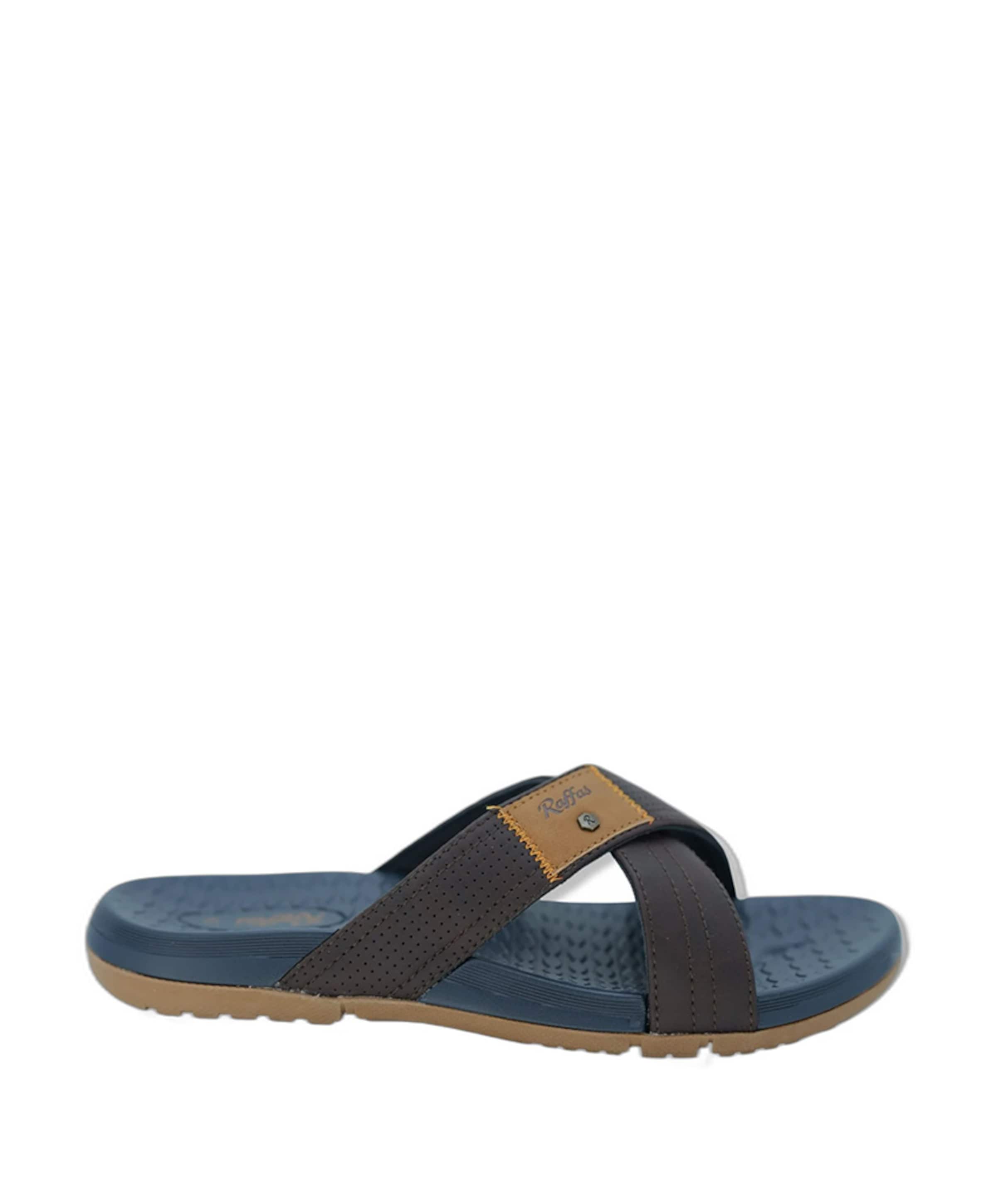 Raffas 3403 heren slipper bruin