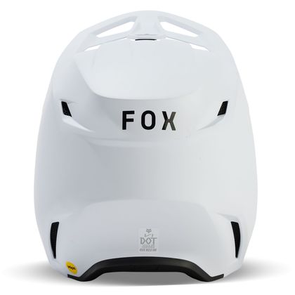 Casque cross Fox V1 - SOLID 2024 - Blanc