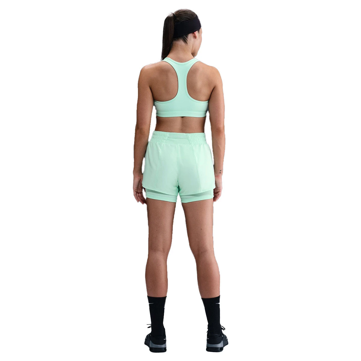 Soutien desportivo Nike Nk Swsh Med Spt Bra Mulher