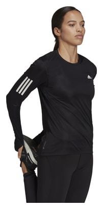 Maillot manches longues Femme adidas Performance Own The Run Noir