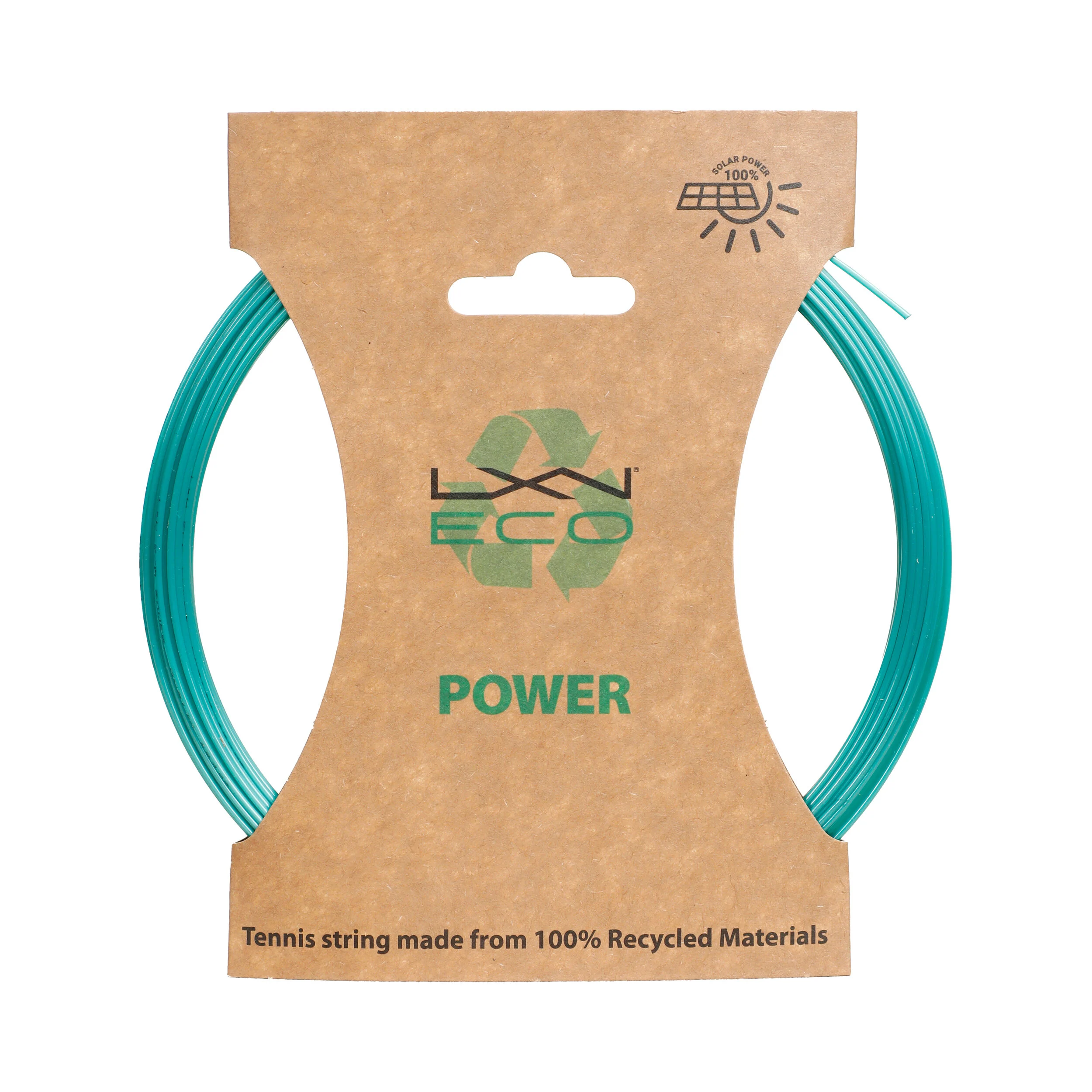 Luxilon Eco Power Cordage En Garniture 12,2m - Bleu Petrol
