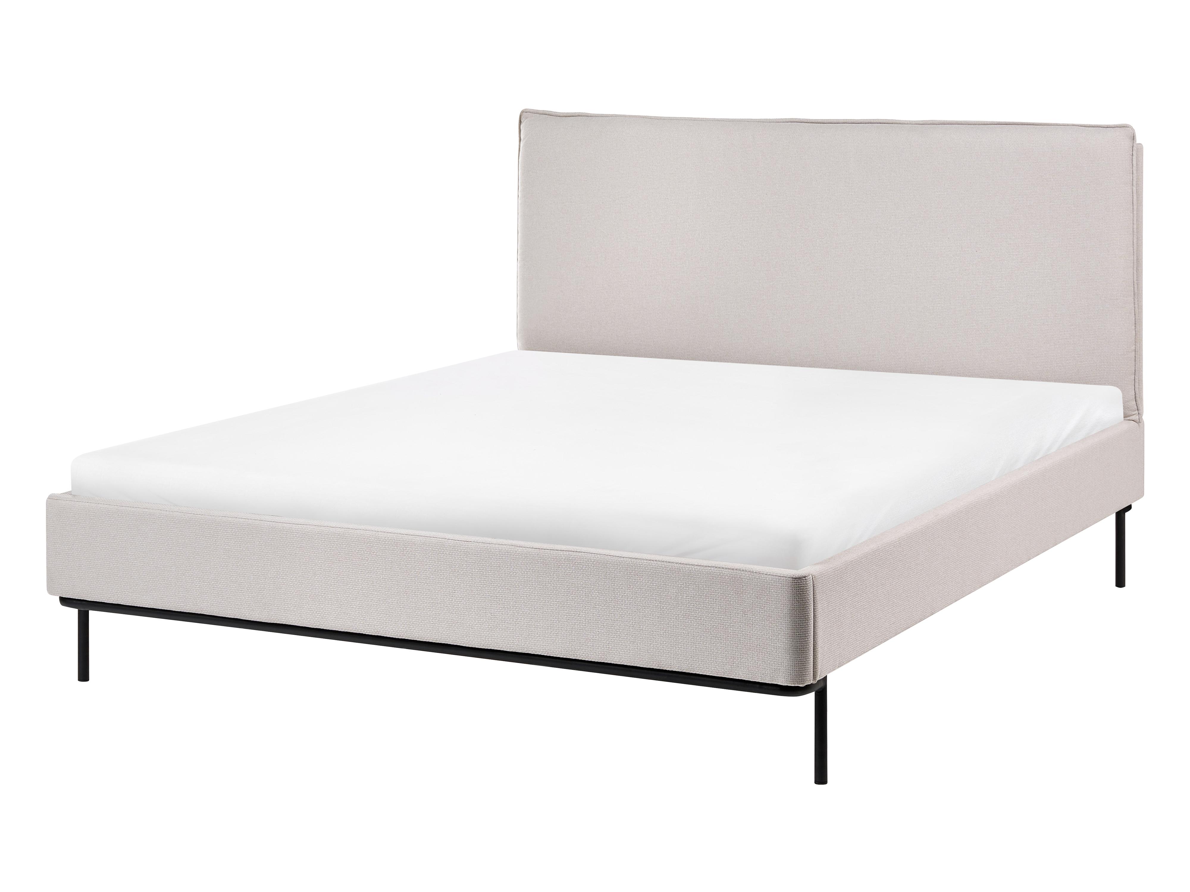 Bed Stof CORIO 140 x 200 cm Lichtbeige