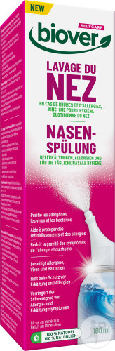 Biover Selfcare Spray Lavage Du Nez-Rhumes-Allergies 100ml