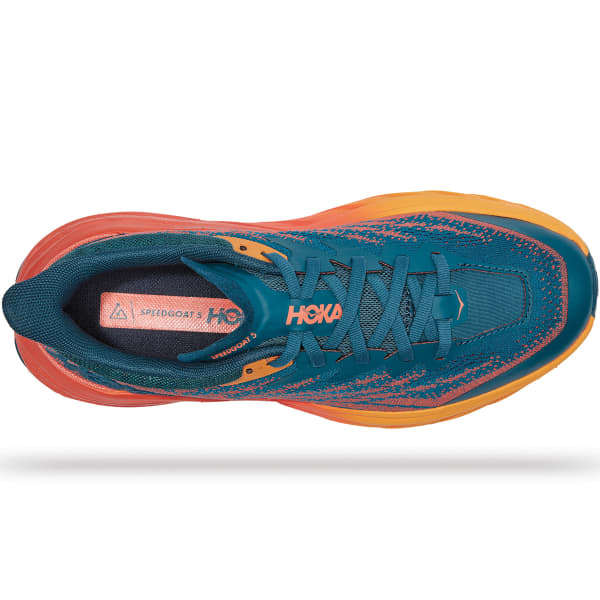 Chaussure trail HOKA ONE ONE HOKA ONE SPEEDGOAT 5 W BLUE CORAL/CAMELLIA