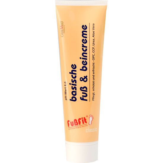 CAREMED® FußFit® basische Fußcreme pH-Wert 8,0
