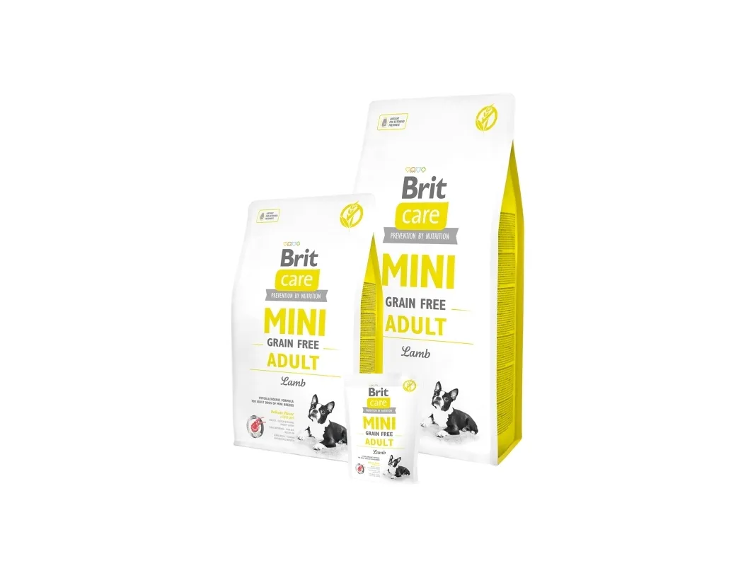 Brit Care Mini Grain Free Adult Voksen Lam 2 kg