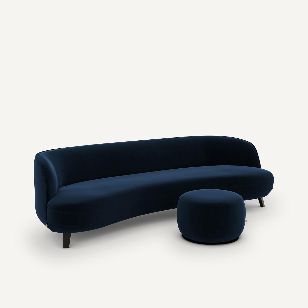 AM.PM<br>Sofá de veludo, 5 lugares, modelo Rosebury, E. Gallina