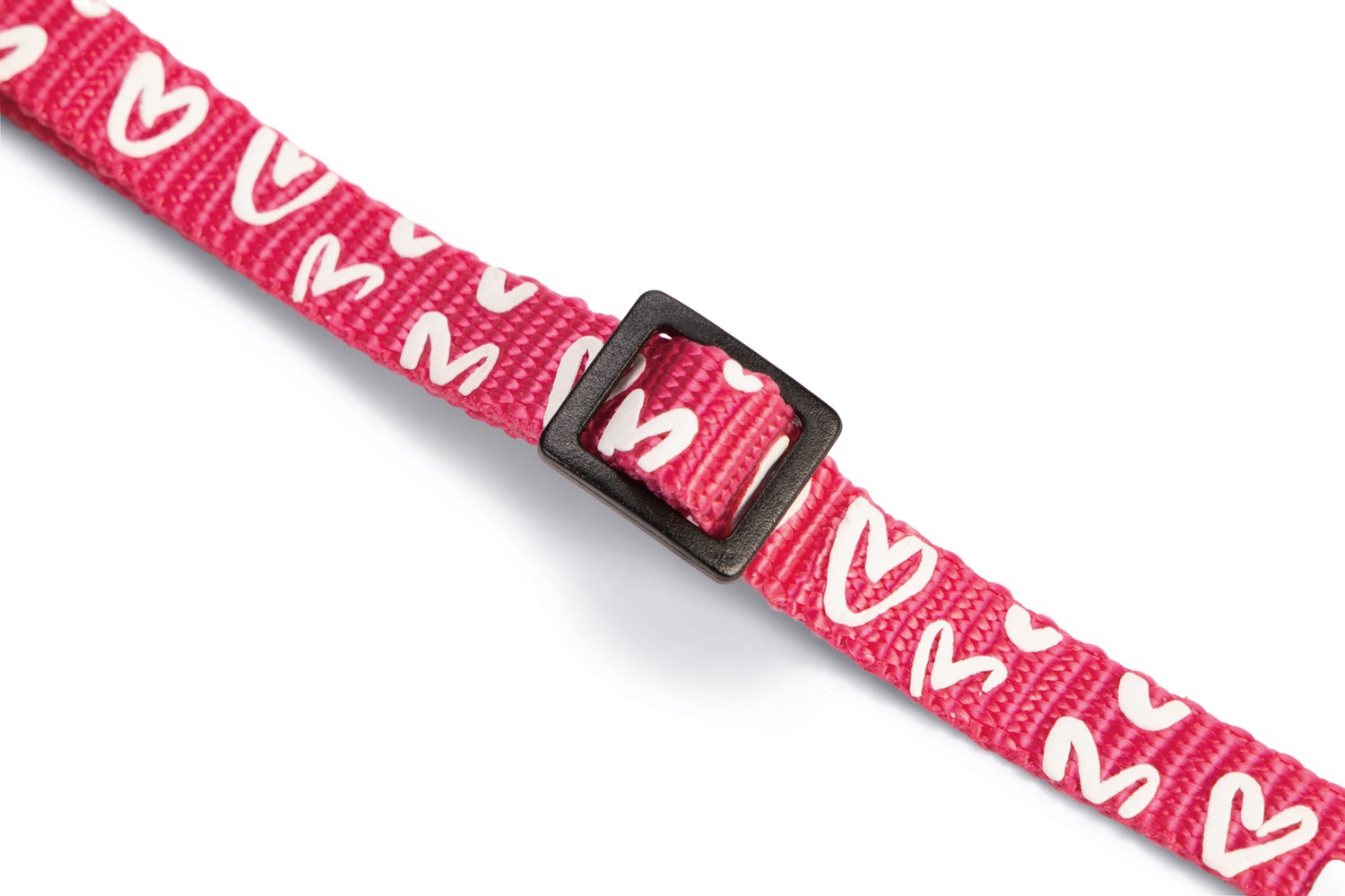 Beeztees kattenhalsband Heart roze 20-30 x 1 cm