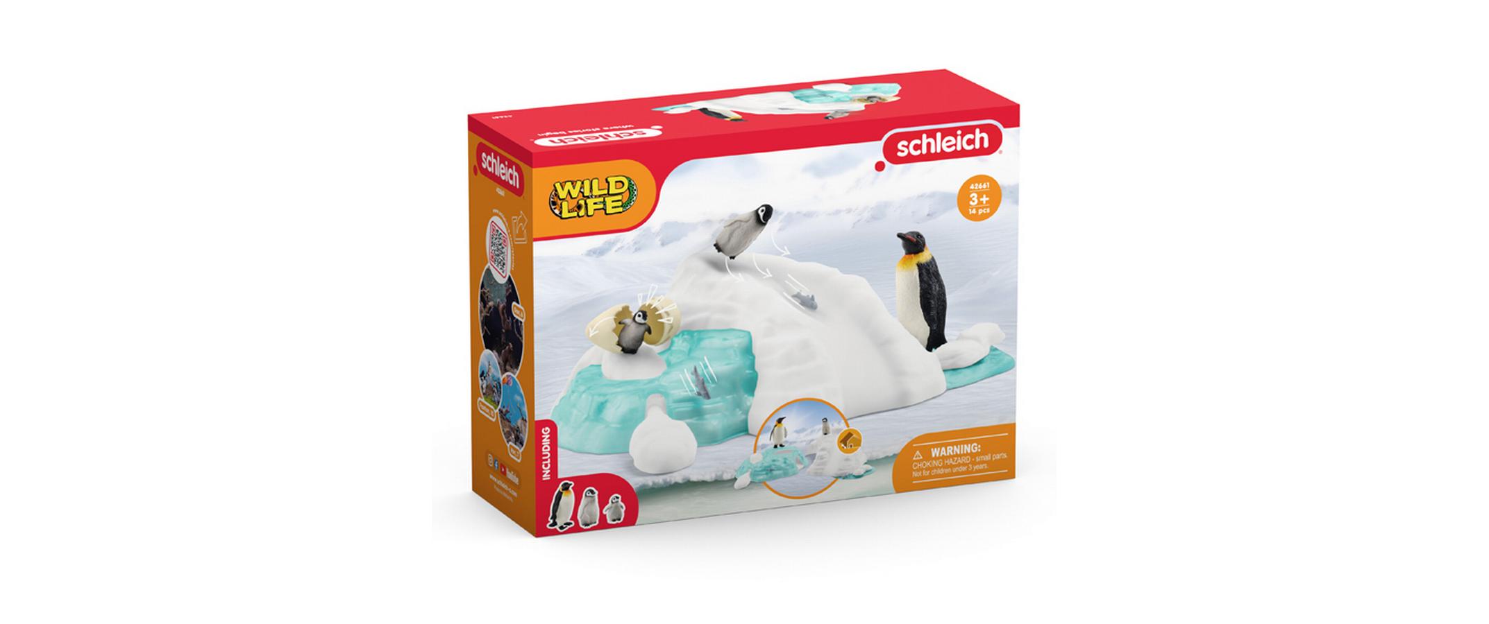 Pinguin-FamilienspassSet mit Spielfiguren
