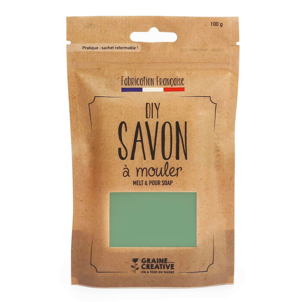 Savon à mouler 100 g - vert foncé