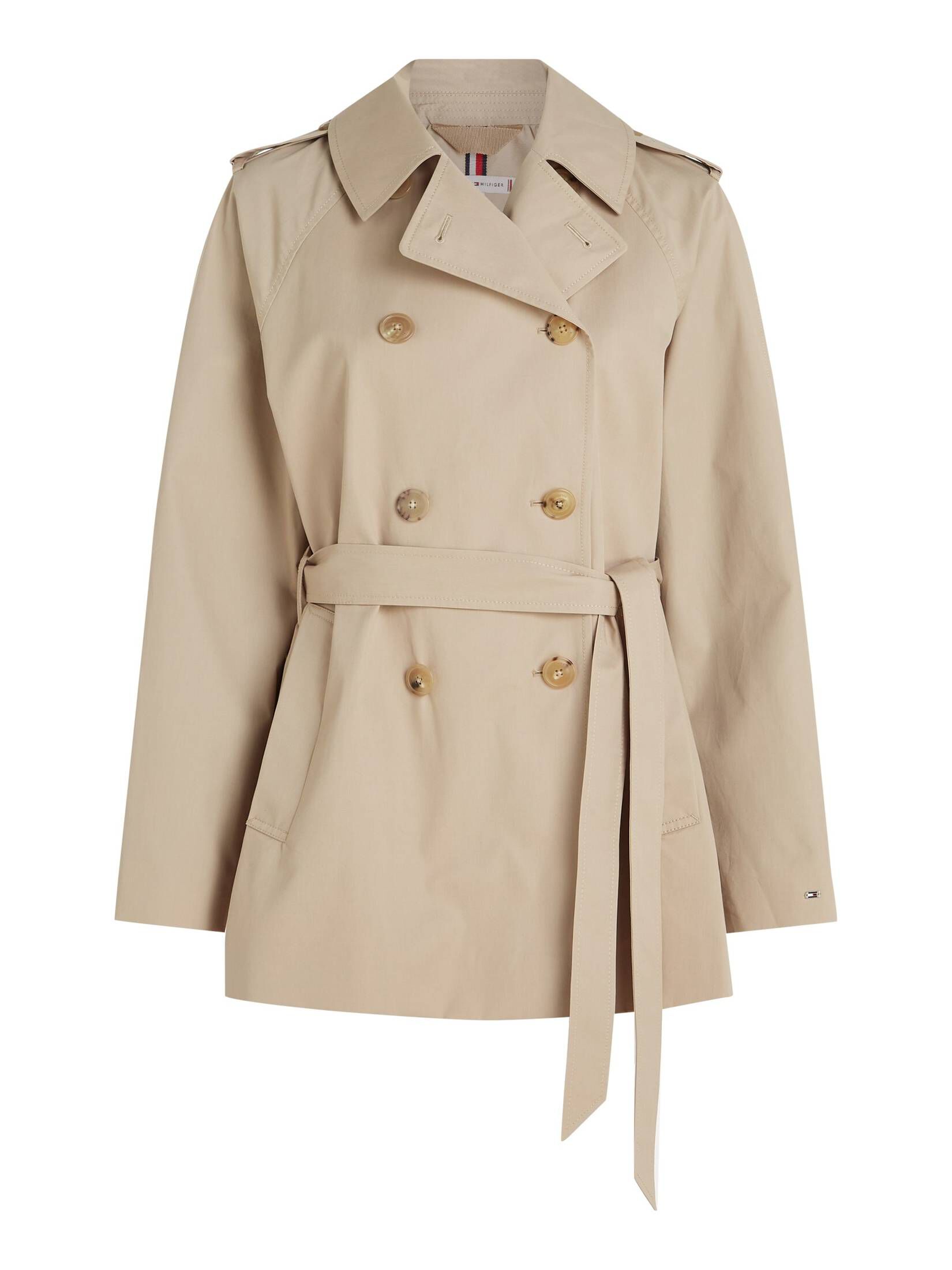 Tommy Hilfiger| Damen Jacke COTTON SHORT TRENCH