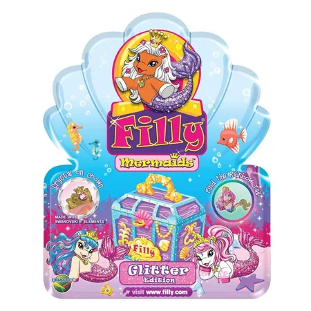 Universal Trends Filly Mermaid Glitter Edition Sammelpferdchen, sortiert