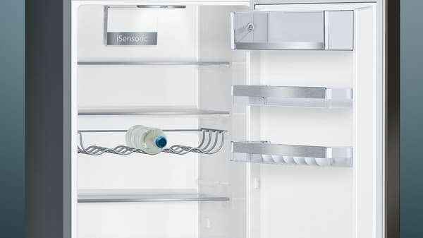 Siemens iQ500 kølefryseskab KG39E8XBA (black inox-antifingerprint)