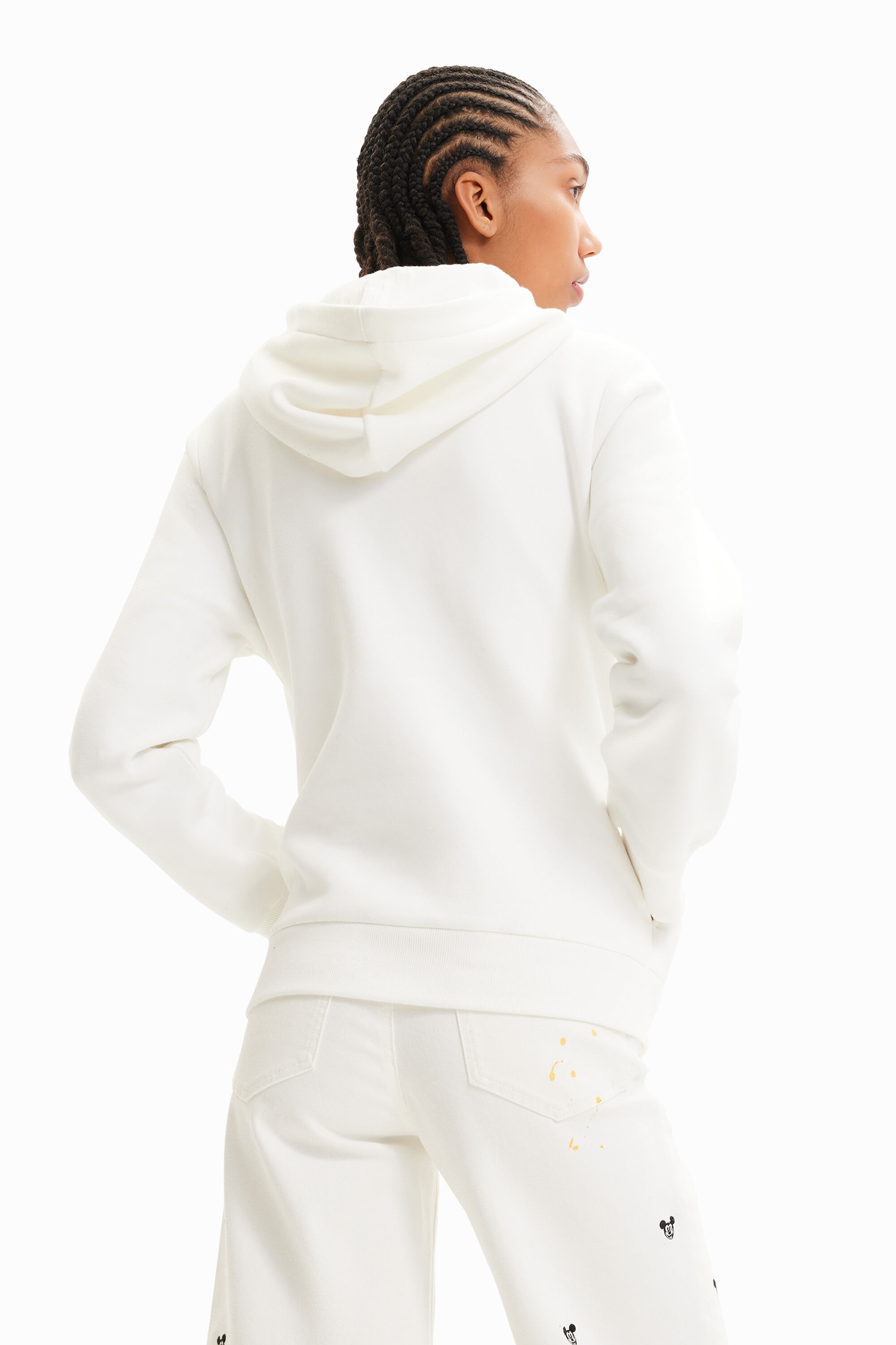 Sweat-shirt Mickey Mouse éclaboussure