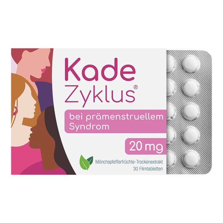 Kadezyklus bei prämenstruellem Syndrom 20 mg Fta, 30 St