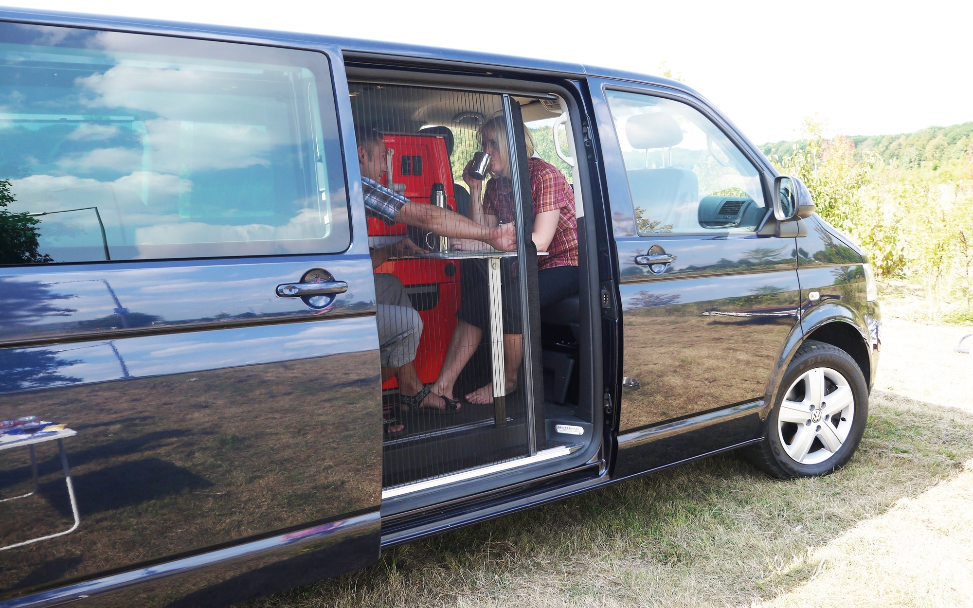 Insektenschutztür VW T5 / T6 / T6.1 Kasten und Kombi Startline Ausführungen ab 2010 - Linkslenker