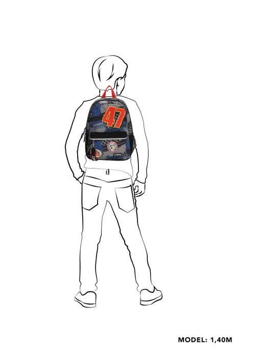 Zebra Trends Rugzak Boys Formula 1