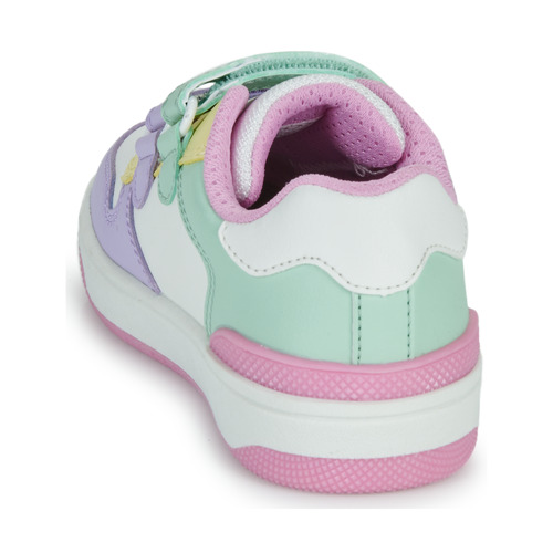 Geox - J WASHIBA GIRL - Blanc / Multicolore