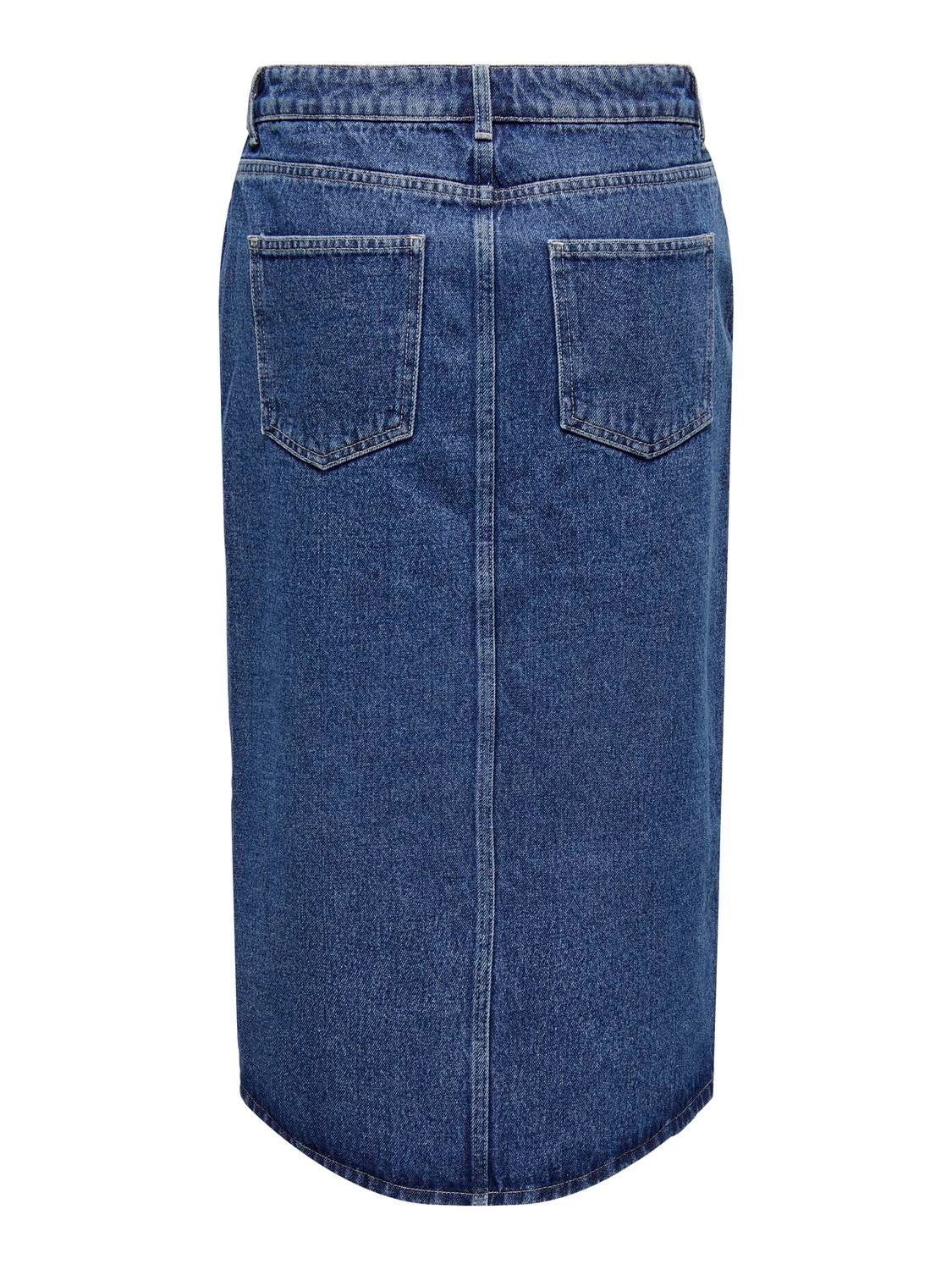 ONLBIANCA Jeansrock Medium Blue Denim