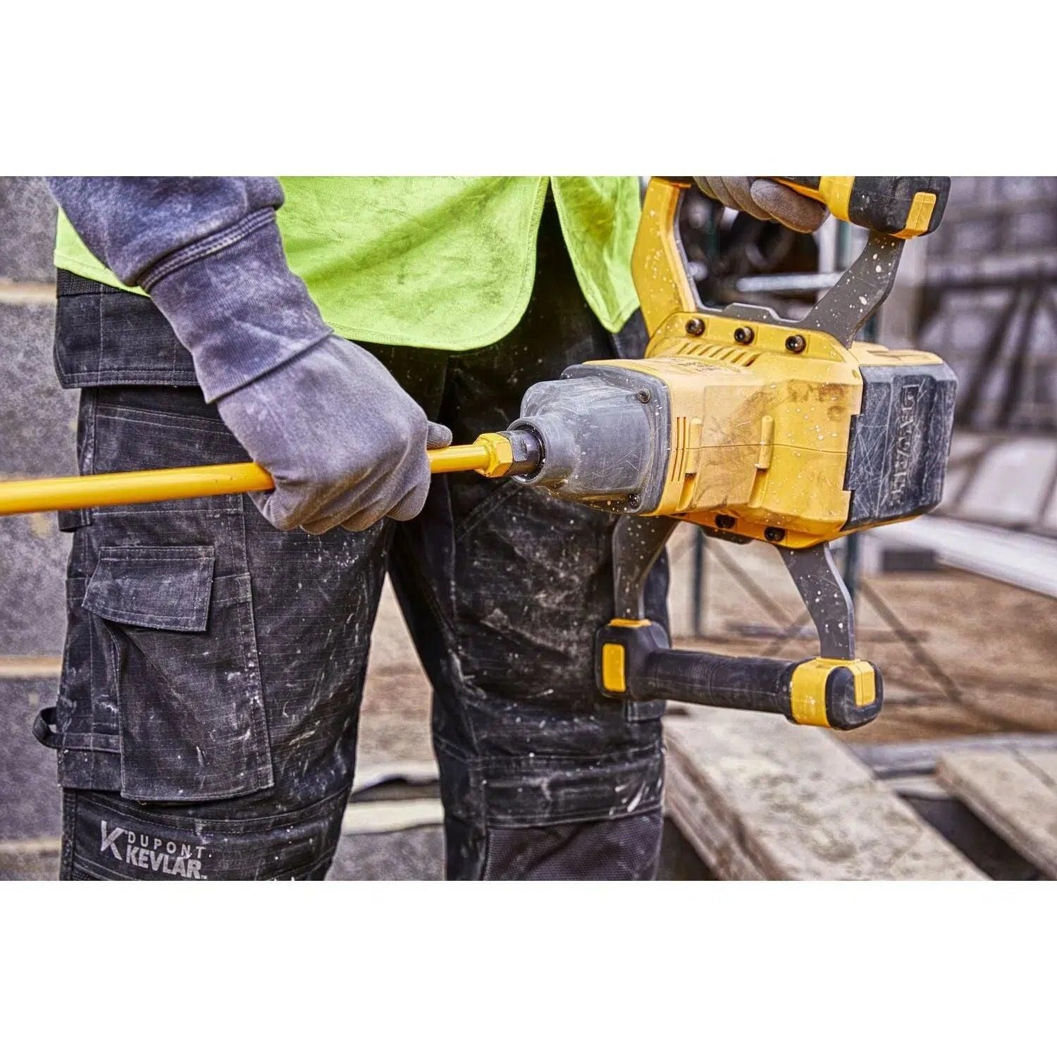 DeWALT DCD240X2 Accu Mixer 160mm 54V XR FlexVolt 9.0Ah in opbergtas