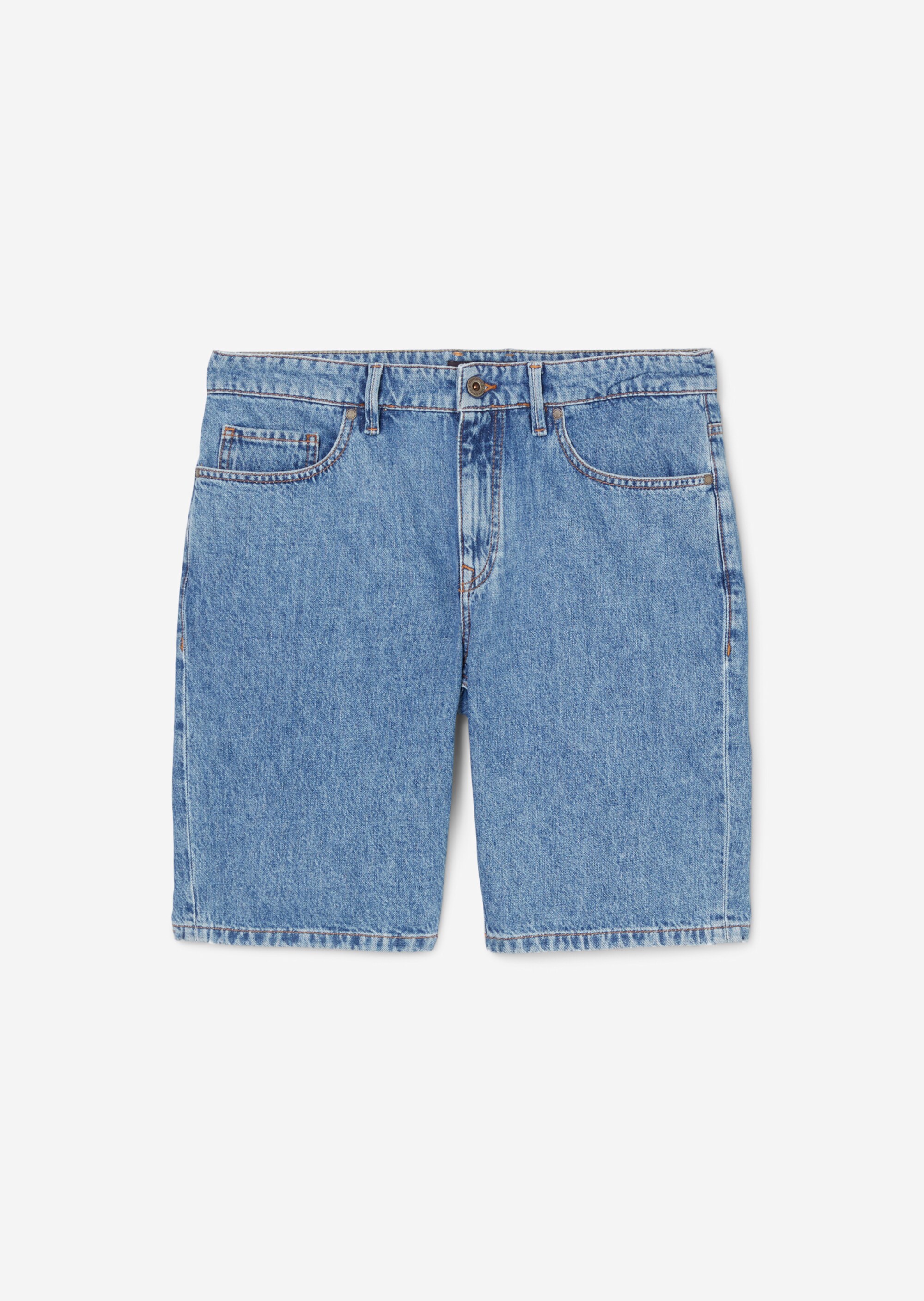 Jeansshorts Modell HAMAR aus reiner Bio-Baumwolle