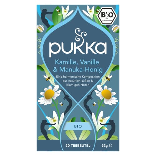 Pukka BIO Kamille, Vanille & Manuka Honig