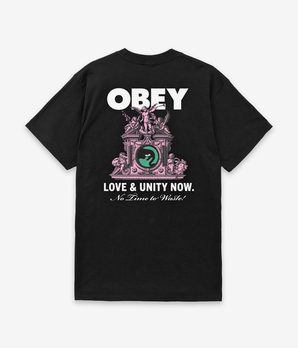 Obey Love & Unity T-Shirt (black) online kaufen | skatedeluxe