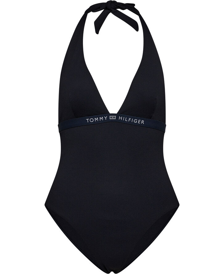 Tommy Hilfiger HALTER ONE PIECE RP EXT SIZES Desert sky
