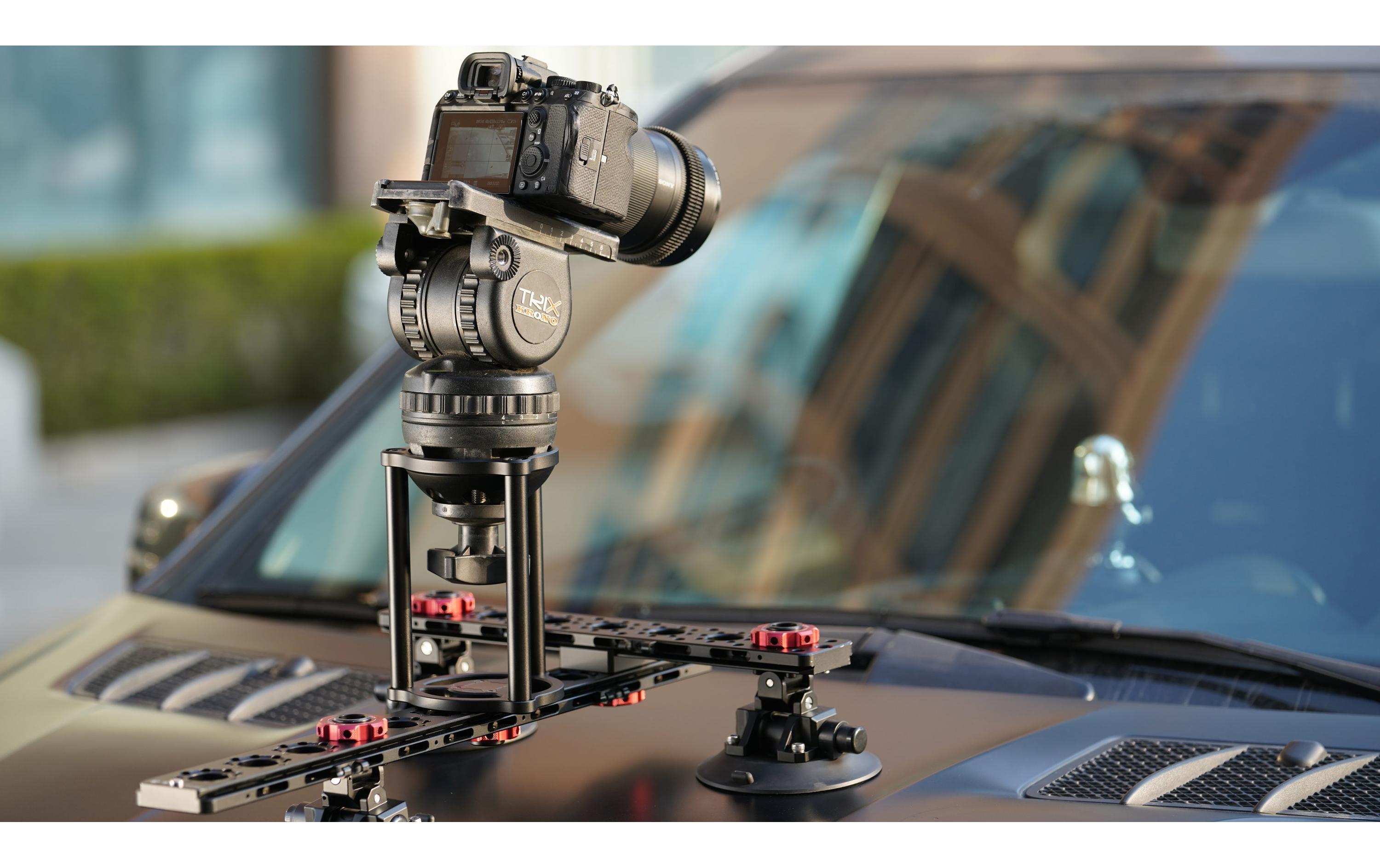 Hydra Alien 100mm Ball Head Riser (100mm Höhe)Erhöhung zur Befestigung eines Stativkopfes mit 100-mm-Schalenbasis am Hydra Alien