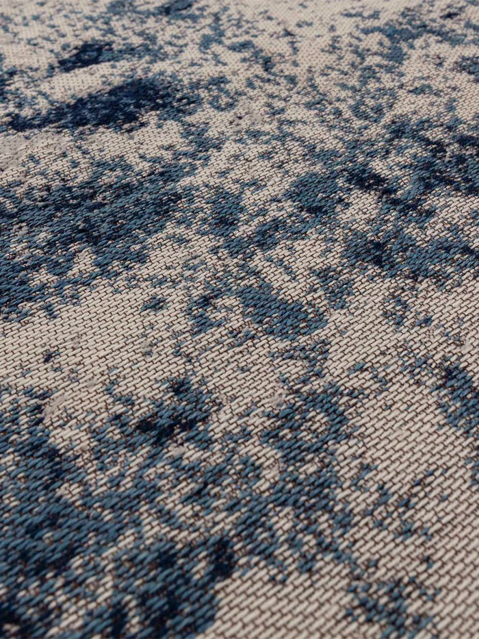 Vloerkleed Dara blue 200x290 cm