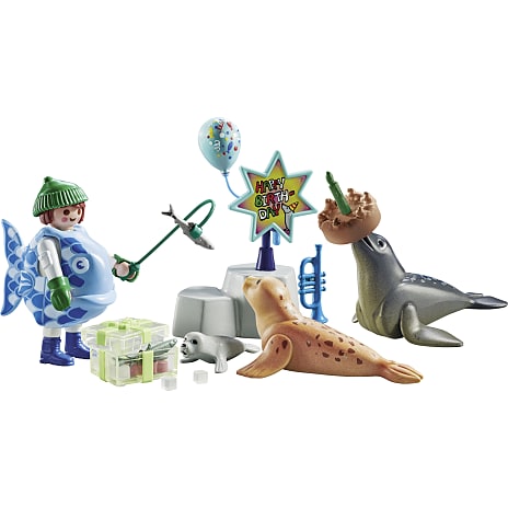 Playmobil dyrepasser med dyr 71448