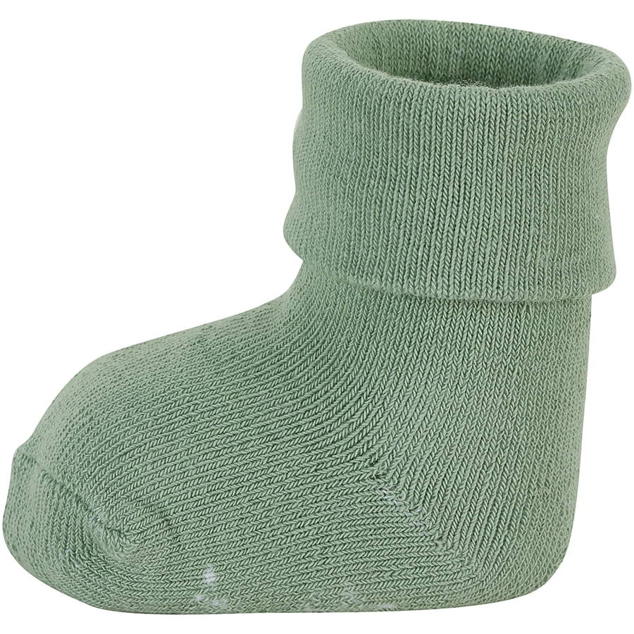 Sterntaler GOTS Baby-Söckchen Ringel, 3er-Pack grün