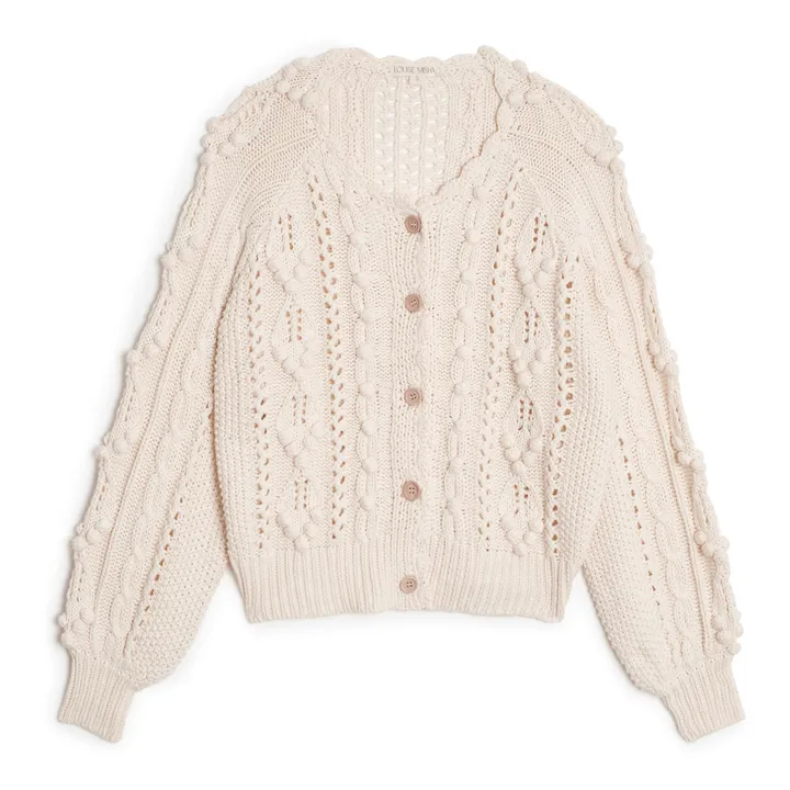 Louise Misha Gilet Sankara - Collection Femme | Crème