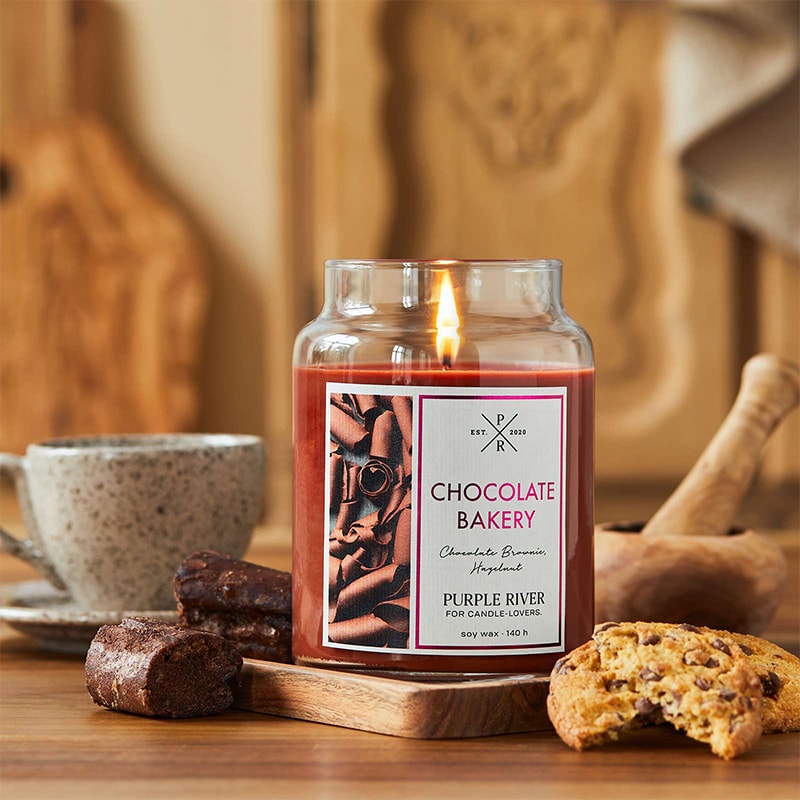 Bougie parfumée - Chocolate Bakery - Caramel & lait - 623 g
