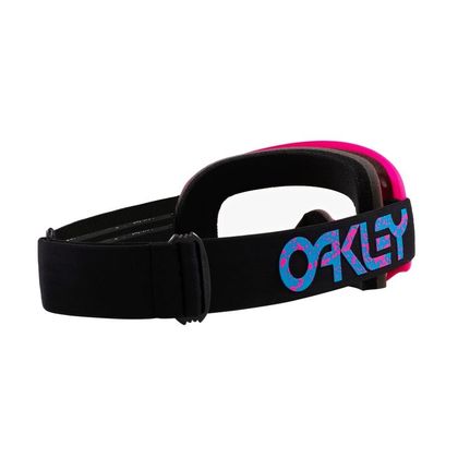 Masque cross Oakley O FRAME PINK SPLATTER CLAIR 2023 - Rose