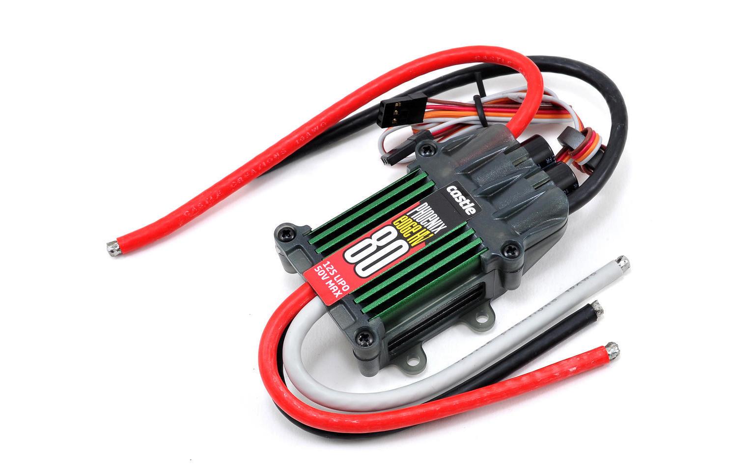 Regler Phoenix Edge 80HV<br>Brushless Regler für Helis mit Aufzeichnungs-Funktion