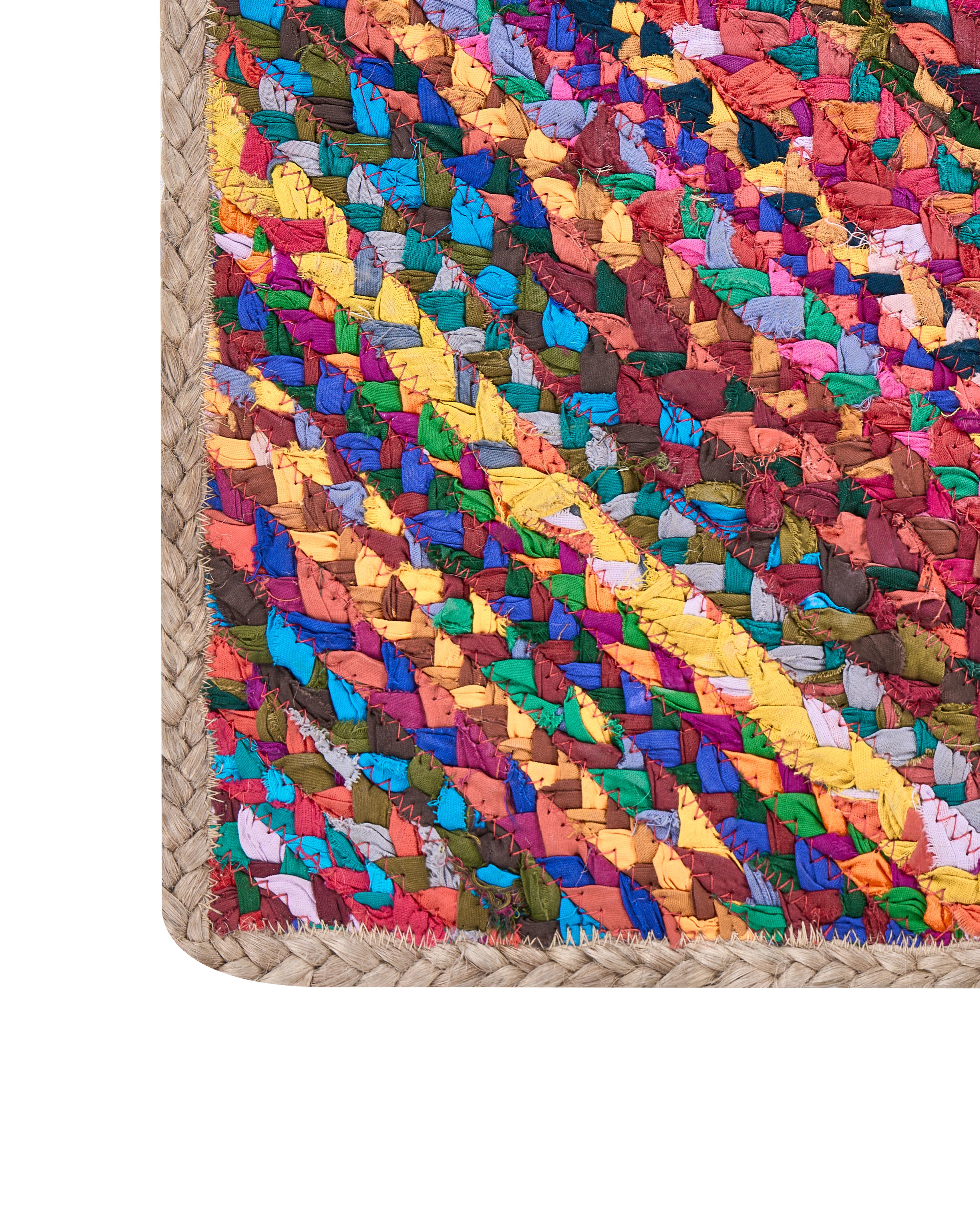 Vloerkleed RAIGAD Meerkleurig 160 x 230 cm Jute