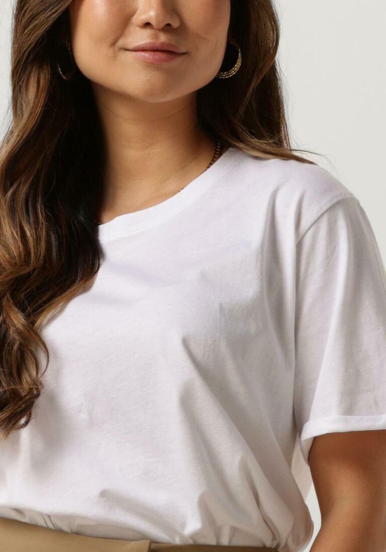 MSCH COPENHAGEN ecru msch copenhagen t-shirt mschterina organic tee