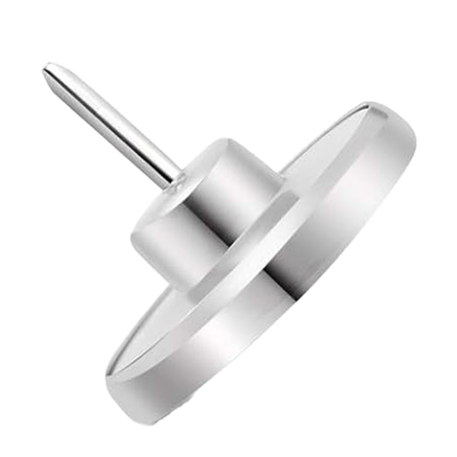 (12er Set) Ø17mm Metall Ersatz Knöpfe DIY Mercerie Zubehör Button Pins für Jeans / Jacken / Hosen - Silber / Bronze