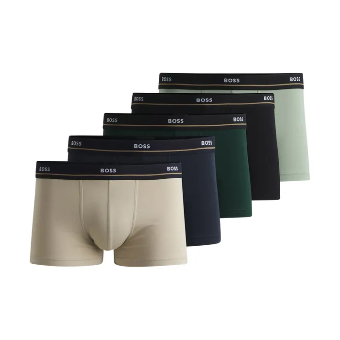 Boss Essential Trunk Boxershorts Heren (5-pack)