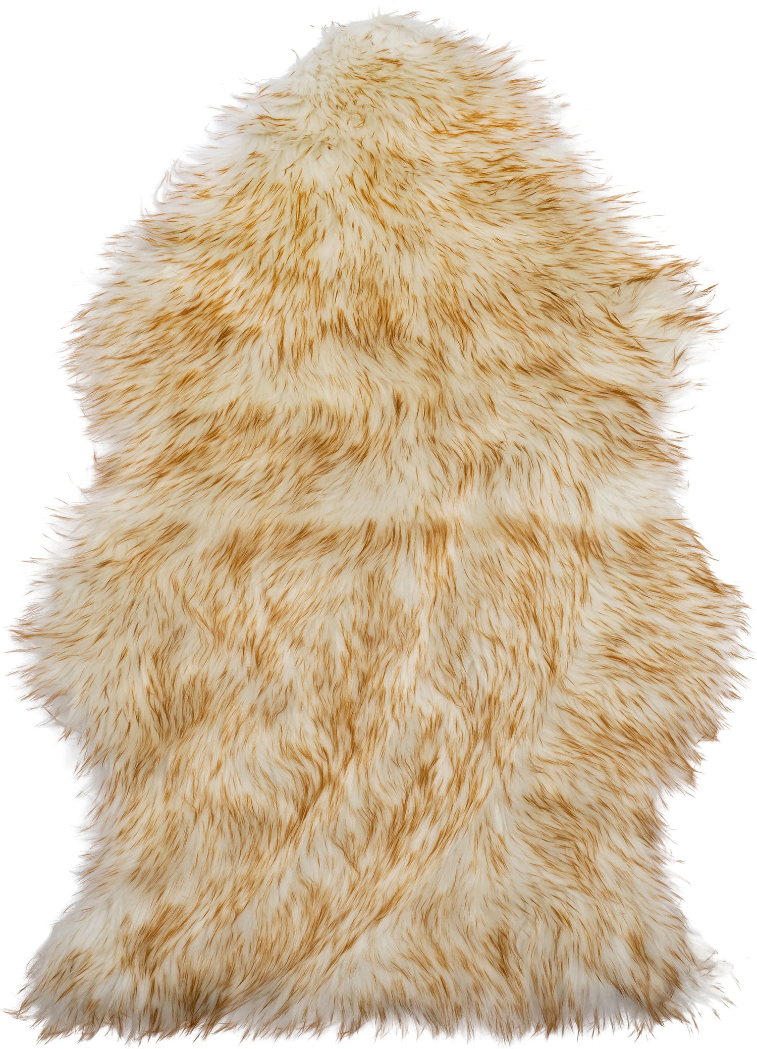 Intratuin dierenvacht imitatiebont Wendy beige 58 x 90 cm