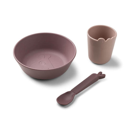 Coffret Premier Repas KIDDISH Rose - DONE BY DEER