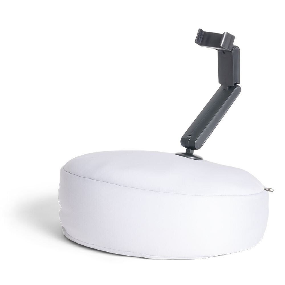 Coussin ergonomique avec support porte-téléphone